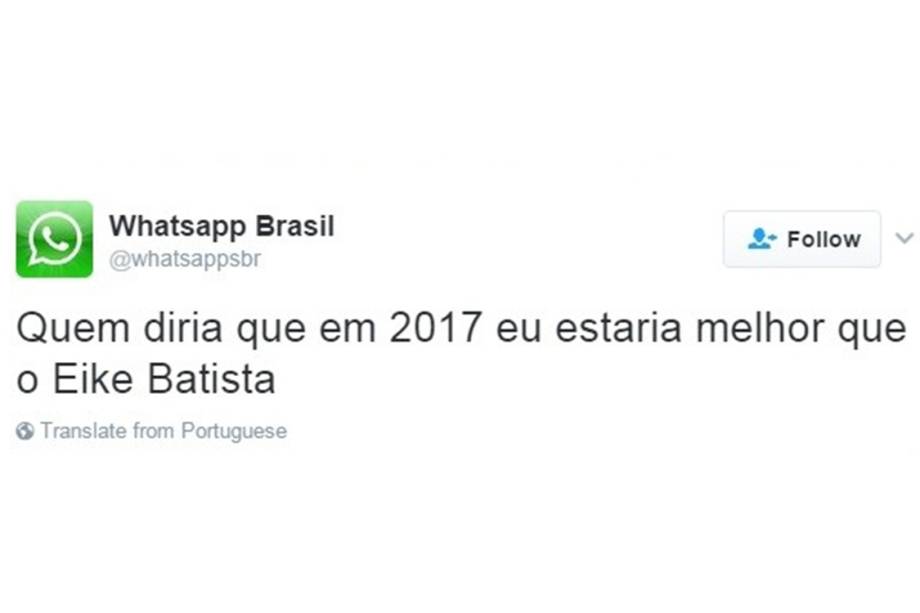 Memes sobre a prisão de Eike Batista
