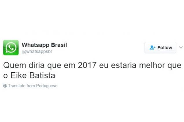 Memes sobre a prisão de Eike Batista Memes sobre a prisão de Eike Batista