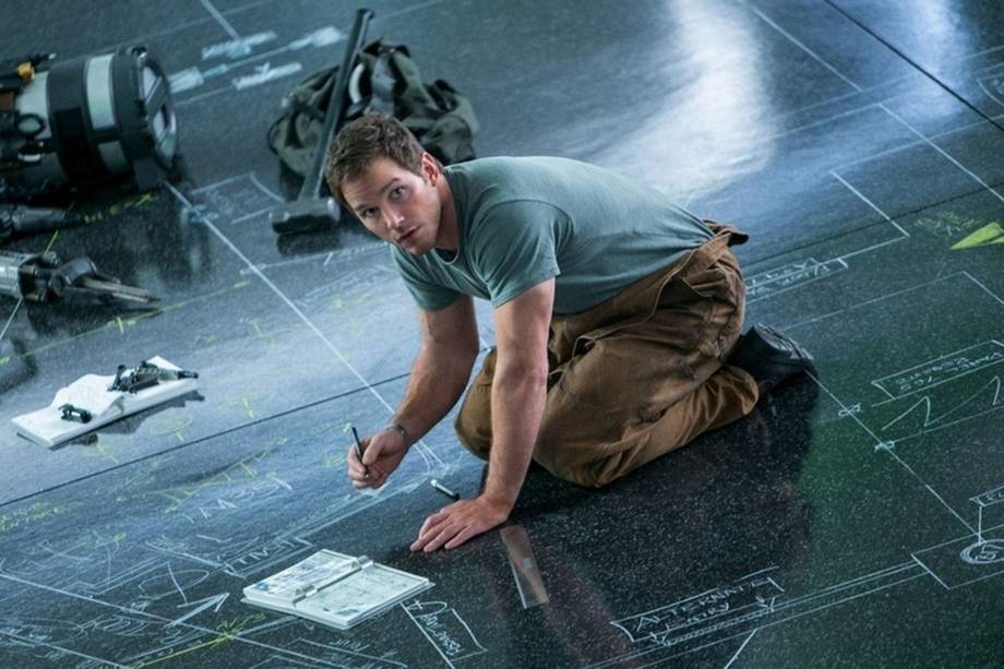 Chris Pratt no filme 'Passageiros' Chris Pratt no filme 'Passageiros'