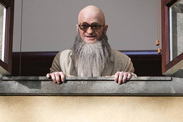 Conde Olaf (Neil Patrick Harris), em cena de 'Desventuras em Série' na Netflix Conde Olaf (Neil Patrick Harris), em cena de 'Desventuras em Série' na Netflix