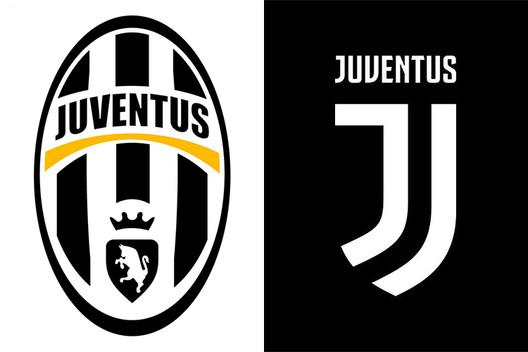 Juventus apresenta seu novo logo