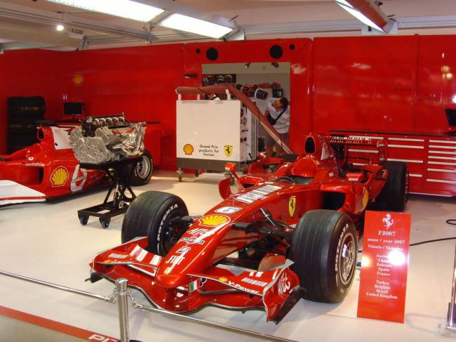 Galleria Ferrari, em Maranello