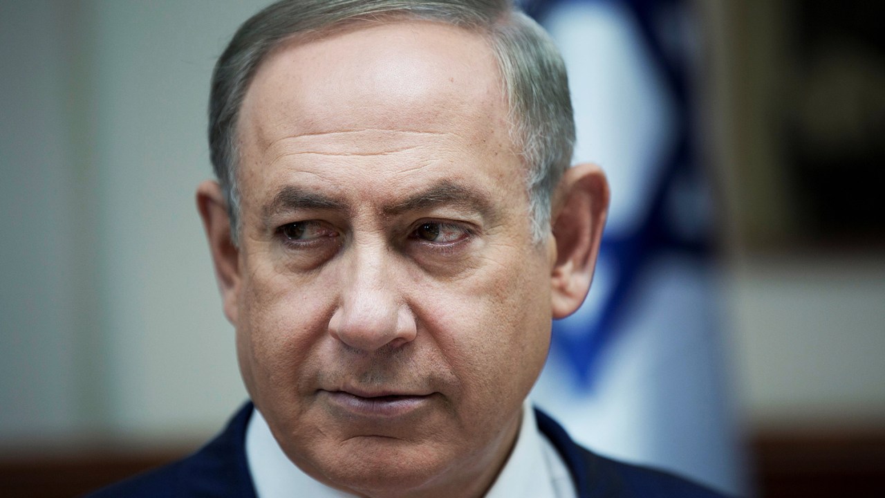 O primeiro ministro de Israel, Benjamin Netanyahu - 29/01/2017