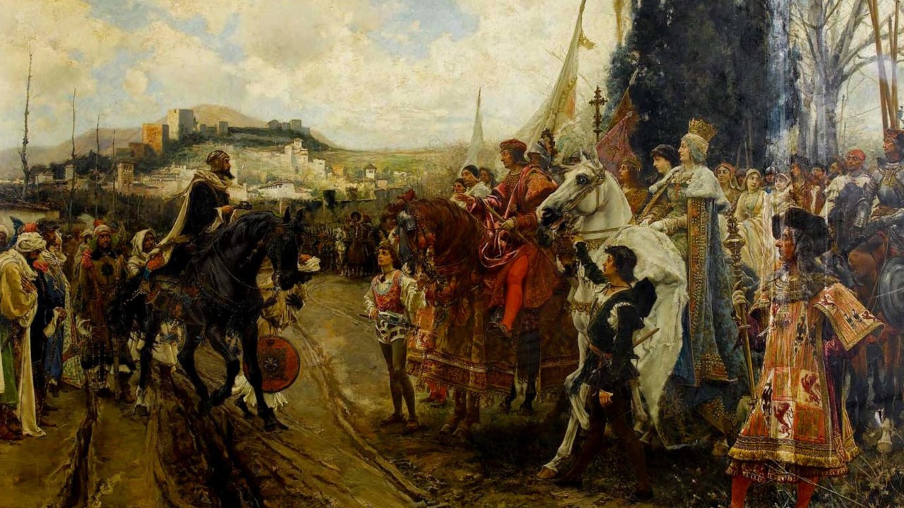 La Reconquista de Granada de Francisco Pradilla Ortiz