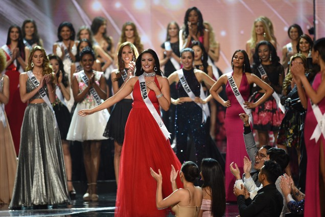 A canadense Siera Bearchell disputa o Miss Universo, nas Filipinas - 30/01/2017
