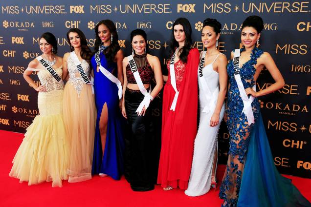 Candidatas de 86 países disputam o Miss Universo, nas Filipinas - 29/01/2017 Candidatas de 86 países disputam o Miss Universo, nas Filipinas - 29/01/2017