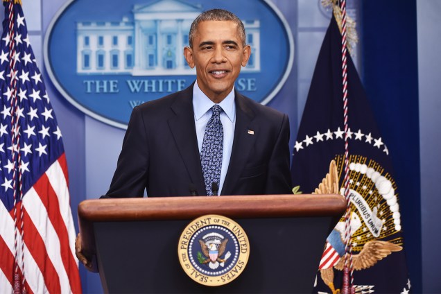 O presidente dos Estados Unidos, Barack Obama, concede sua última coletiva de imprensa na Casa Branca, em Washington - 18/01/2017
