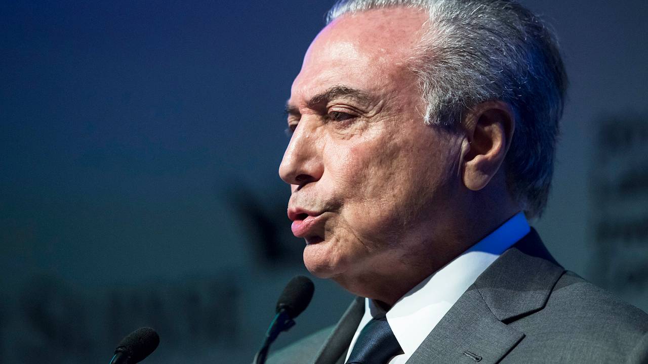 O presidente da República, Michel Temer