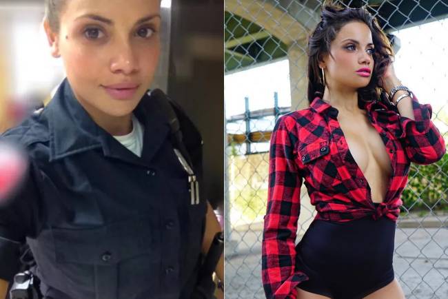 Samantha Sepulveda, a "policigata" amaricana