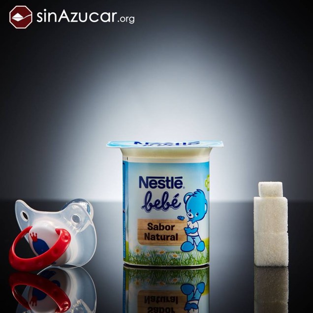 Iogurte Nestlé para bebês tem 9 g de açúcar Iogurte Nestlé para bebês tem 9 g de açúcar