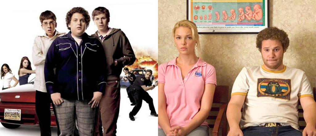 Um programa para hoje: Ligeiramente Grávidos + Superbad