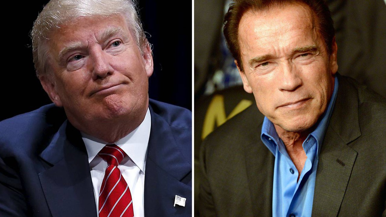 Donald Trump e Arnold Schwarzenegger