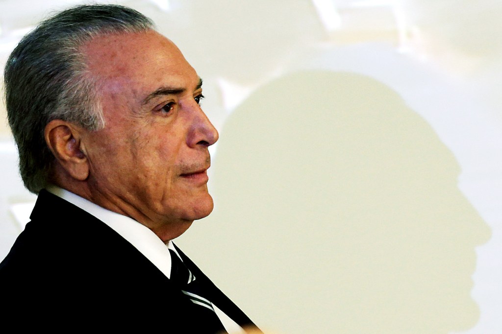 Presidente Michel Temer no Palácio do Planalto -21/02/2017