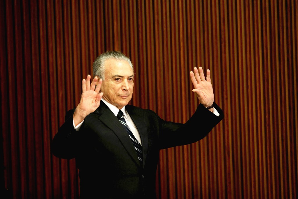 Presidente Michel Temer no Palácio do Planalto - 21/02/2017