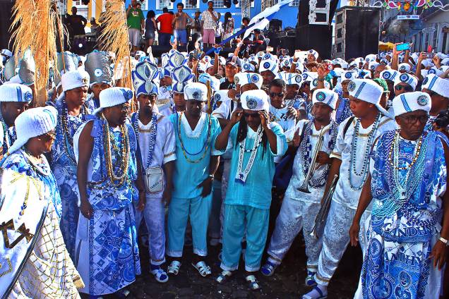 Bloco Filhos de Gandhy em Salvador, Bahia - 27/02/2017 Bloco Filhos de Gandhy em Salvador, Bahia - 27/02/2017