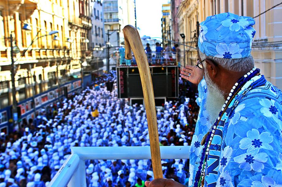Bloco Filhos de Gandy em Salvador, Bahia - 27/02/2017