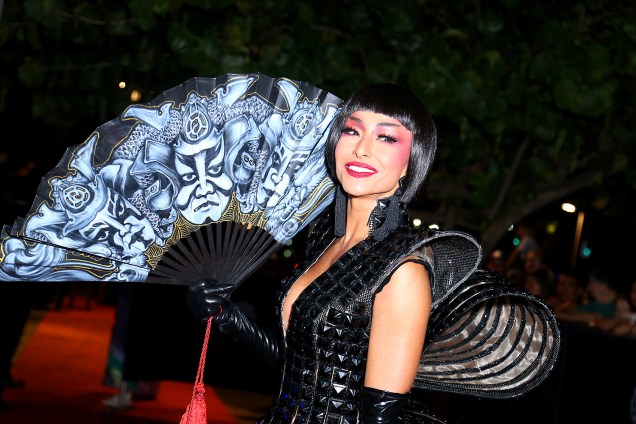 Sabrina Sato, no baile de Carnaval do Copacabana Palace, no Rio de Janeiro