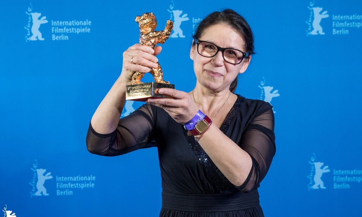 Diretora do filme Testrol És Iélekrol, Ildikó Enyedi, premiada no Festival de Cinema de Berlim