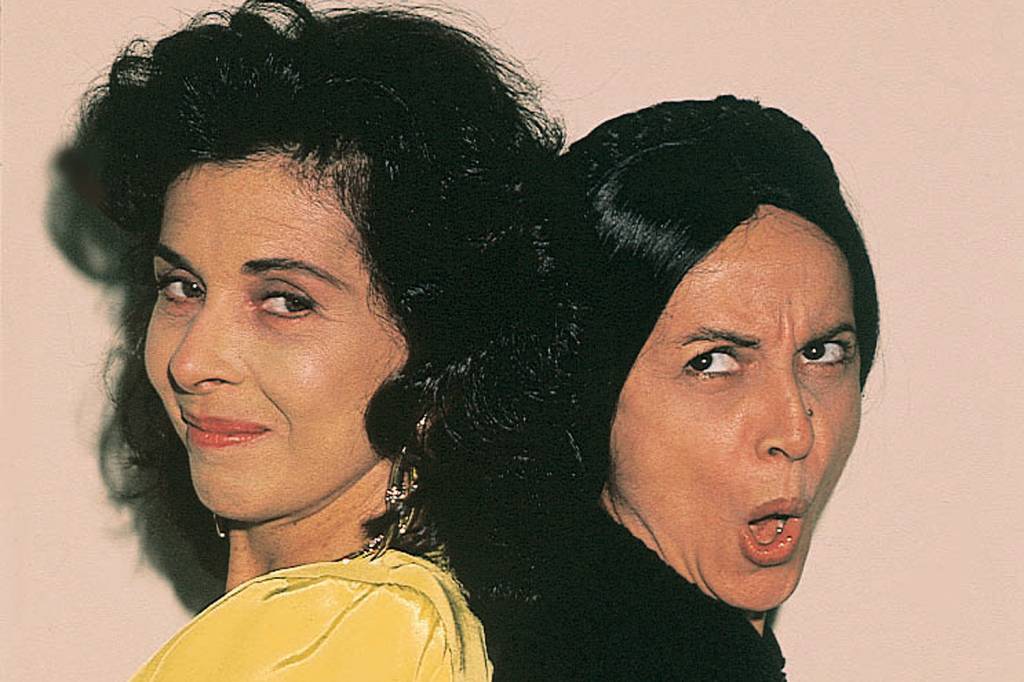 Betty Faria e Joana Fomm na novela 
