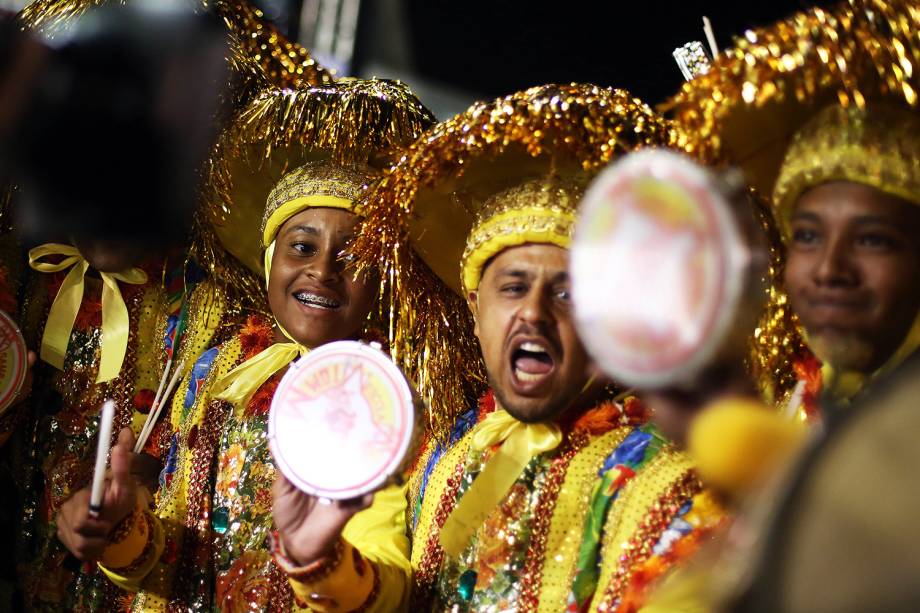 Desfile da escola de samba 'Tom Maior', no Sambódromo do Anhembi, em São Paulo (SP). A agremiação homenageia a cantora Elba Ramalho - 24/02/2017