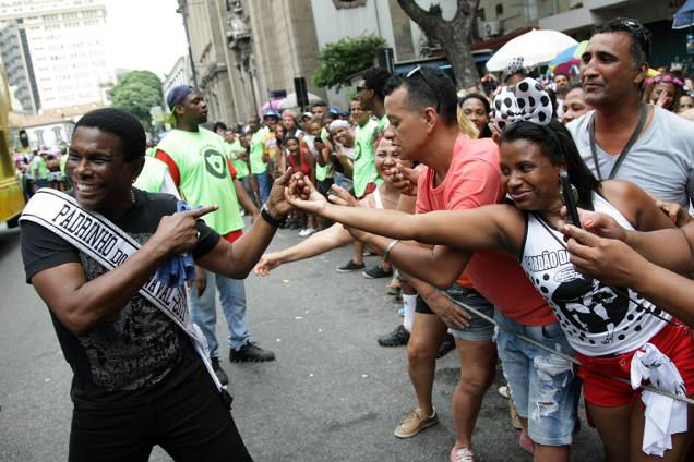 Neguinho da Beija-Flor no bloco tradicional do Carnaval do Rio de Janeiro, Cordão da Bola Preta - 25/02/2017 Neguinho da Beija-Flor no bloco tradicional do Carnaval do Rio de Janeiro, Cordão da Bola Preta - 25/02/2017