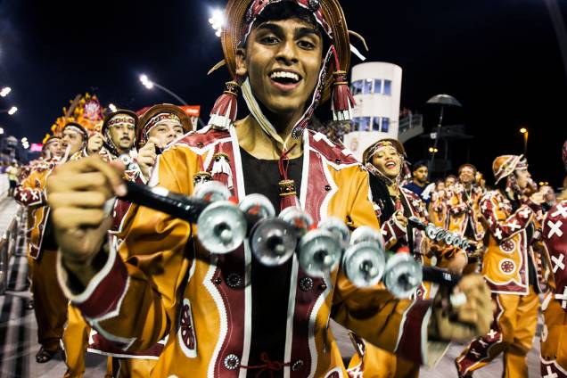 A escola de samba Dragões da Real é a quarta escola a desfilar na segunda noite do Carnaval paulistano - 26/02/2017 A escola de samba Dragões da Real é a quarta escola a desfilar na segunda noite do Carnaval paulistano - 26/02/2017