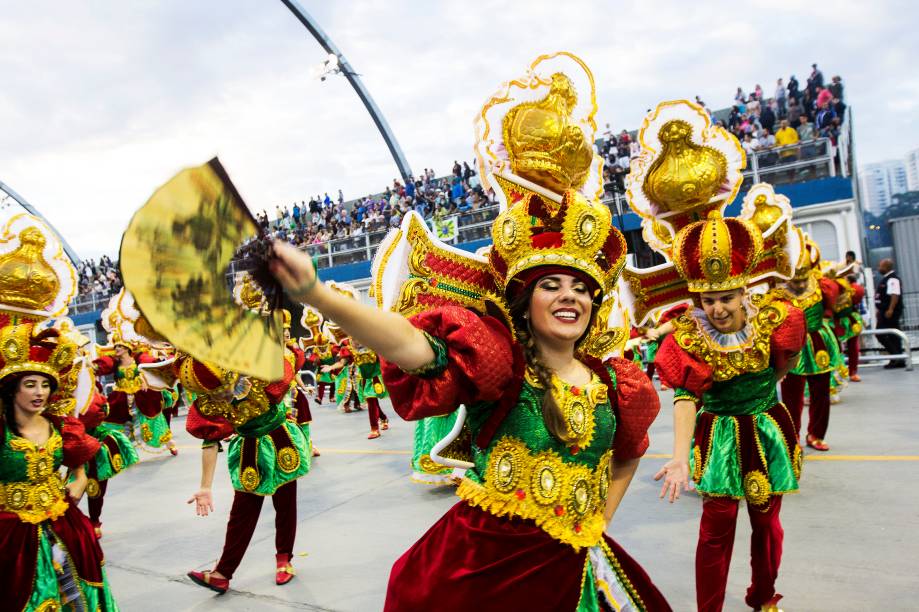 Nenê de Vila Matilde é a sexta escola a desfilar na segunda noite do Carnaval paulistano - 26/02/2017