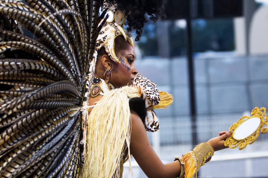 Nenê de Vila Matilde é a sexta escola a desfilar na segunda noite do Carnaval paulistano - 26/02/2017