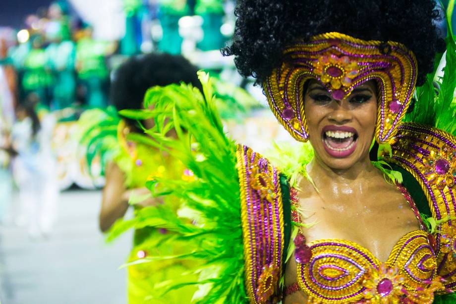 Desfile da escola de samba Unidos do Peruche, no Sambódromo do Anhembi, em São Paulo (SP) - 26/02/2017