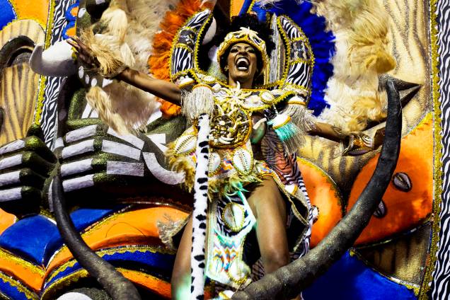 Desfile da escola de samba Acadêmicos do Tatuapé, no Sambódromo do Anhembi, em São Paulo (SP). A agremiação conquistou o título inédito do carnaval paulistano - 25/02/2017 Desfile da escola de samba Acadêmicos do Tatuapé, no Sambódromo do Anhembi, em São Paulo (SP). A agremiação conquistou o título inédito do carnaval paulistano - 25/02/2017