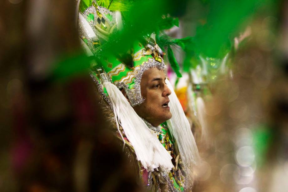 Desfile da escola de samba Acadêmicos do Tatuapé, no Sambódromo do Anhembi, em São Paulo (SP) - 25/02/2017