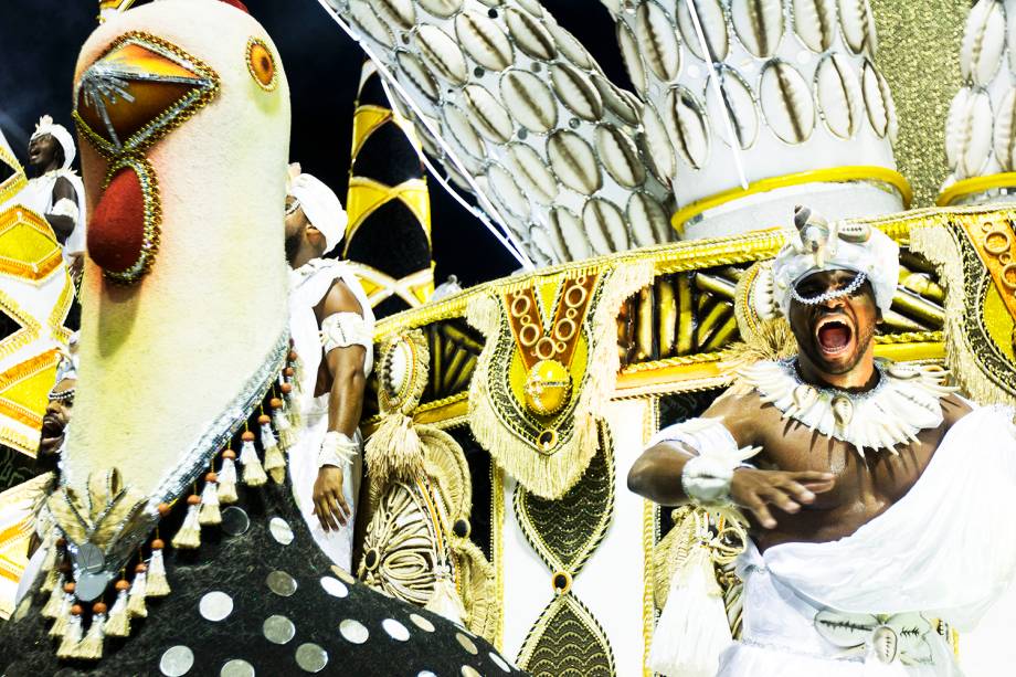 Desfile da escola de samba Vai-Vai, no Sambódromo do Anhembi, em São Paulo (SP) - 26/02/2017
