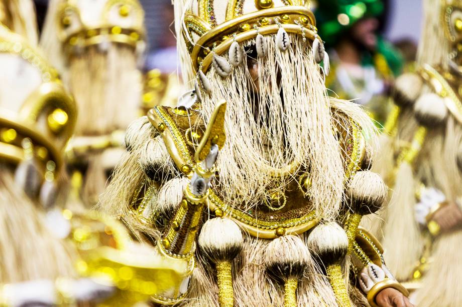 Desfile da escola de samba Vai-Vai, no Sambódromo do Anhembi, em São Paulo (SP) - 26/02/2017