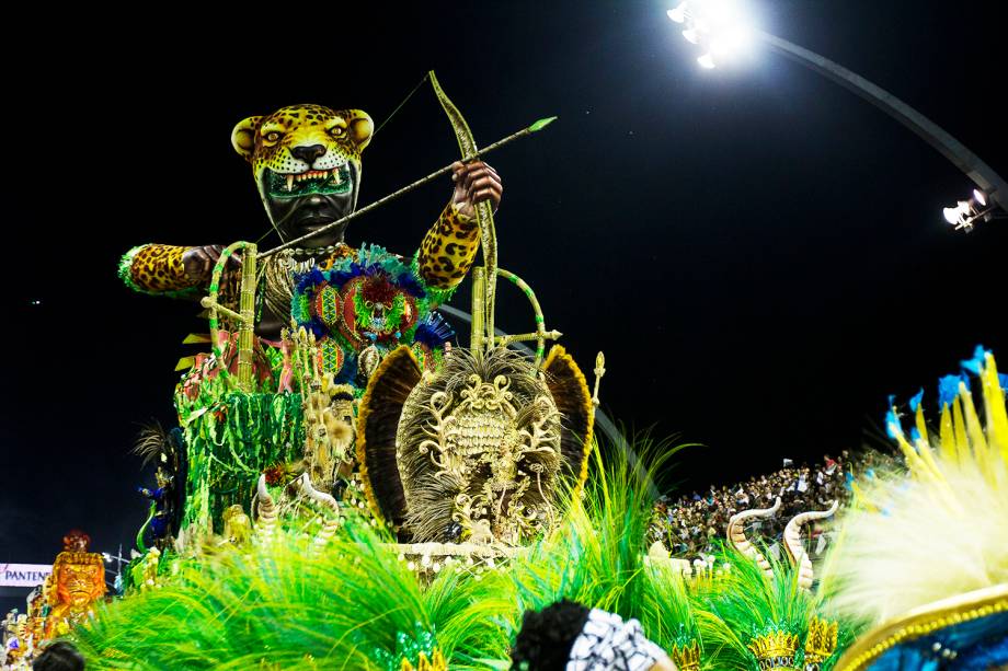 Desfile da escola de samba Vai-Vai, no Sambódromo do Anhembi, em São Paulo (SP) - 26/02/2017