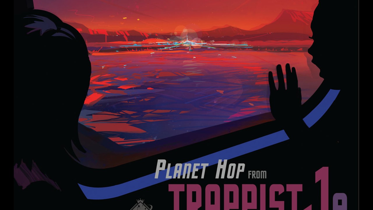 Exoplaneta descoberto TRAPPIST-1e