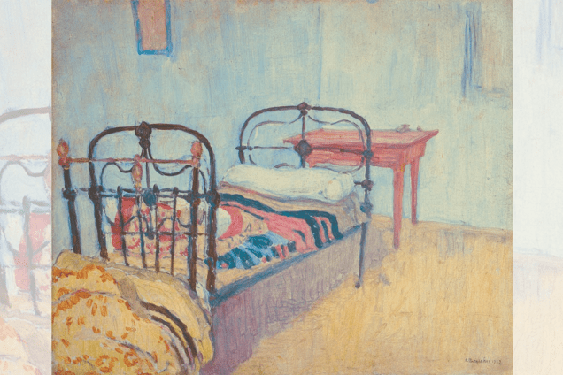 Interior com cama, Spyros Papaloukas