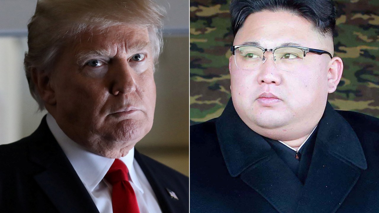 Donald Trump e Kim Jong-Un, ditador da Coreia do Norte