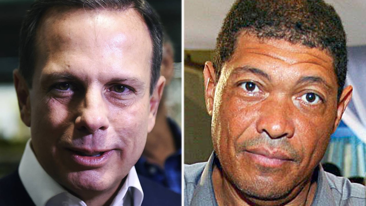 O prefeito de São Paulo João Doria (PSDB) e o pastor Valdemiro Santiago