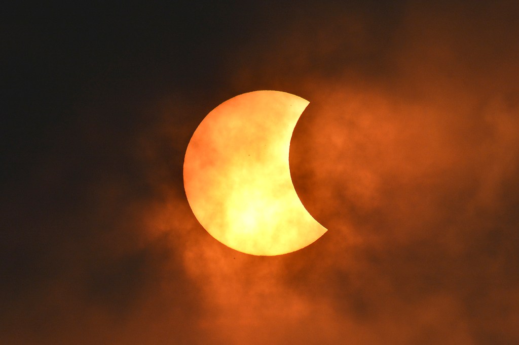 Eclipse Solar - Eclipse total do sol