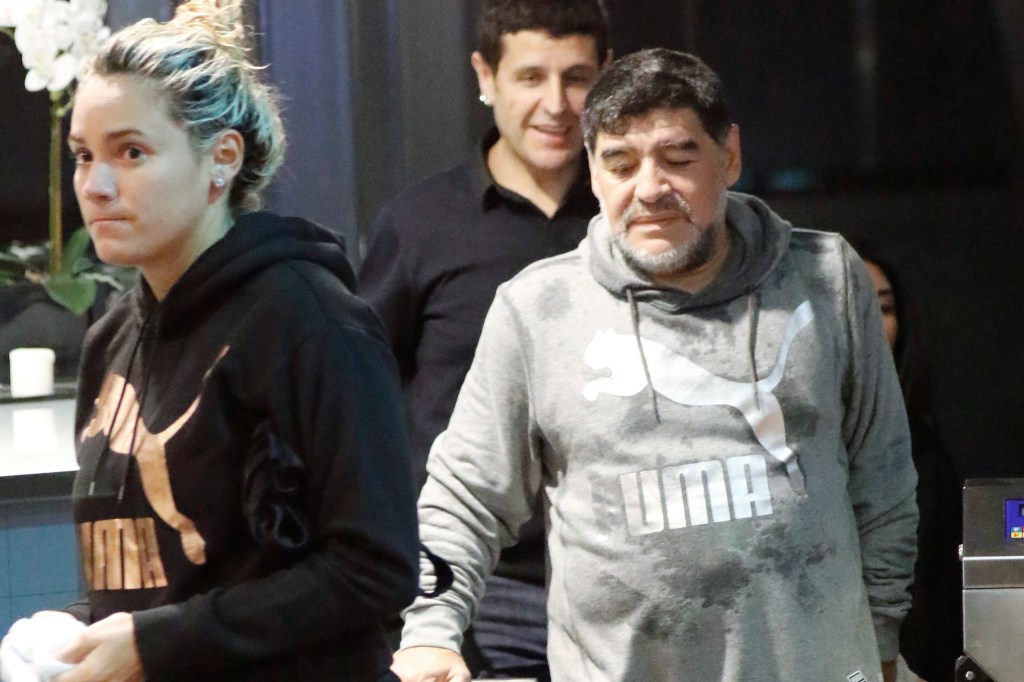 Maradona em Madri