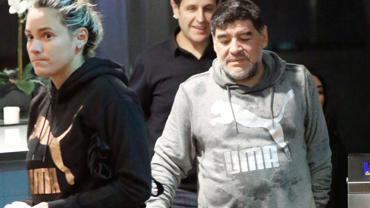 Maradona em Madri