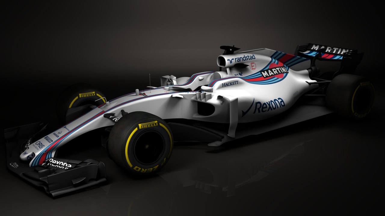Novo carro da Williams para a temporada 2017