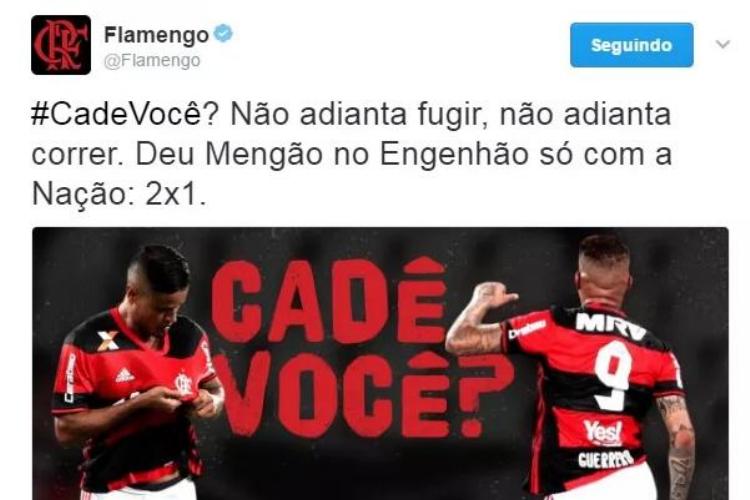 Botafoguenses condenaram a postagem do Flamengo após vitória em jogo com briga de torcida e morte