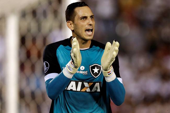 O goleiro do Botafogo Gatito Fernandez