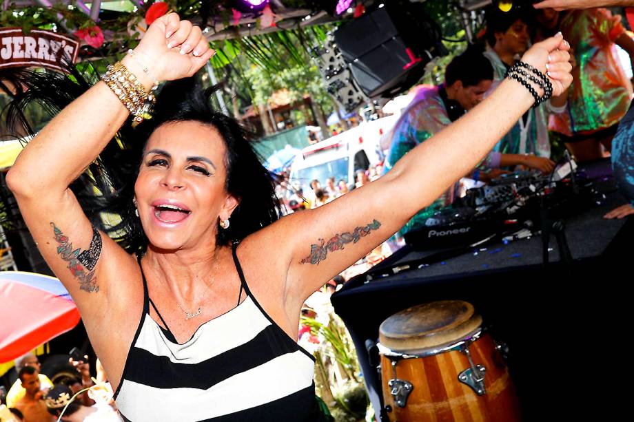 Gretchen no Bloco Love Fest na República em São Paulo - 27/02/2017