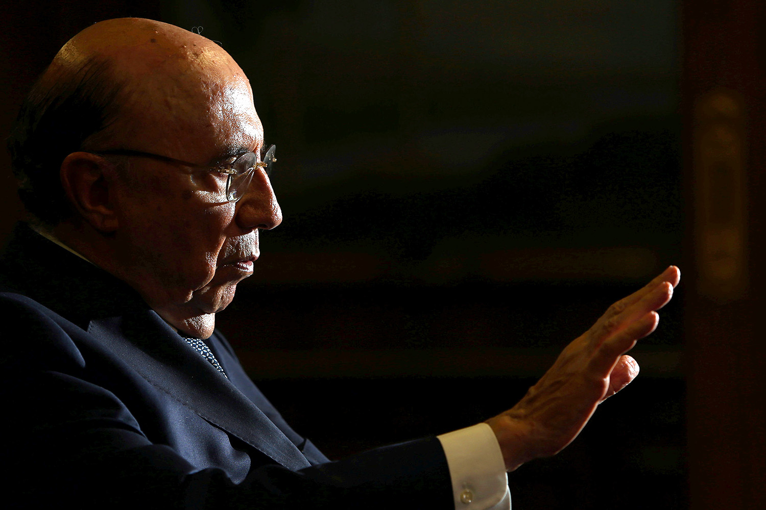 Ministro das Finanças Henrique Meirelles