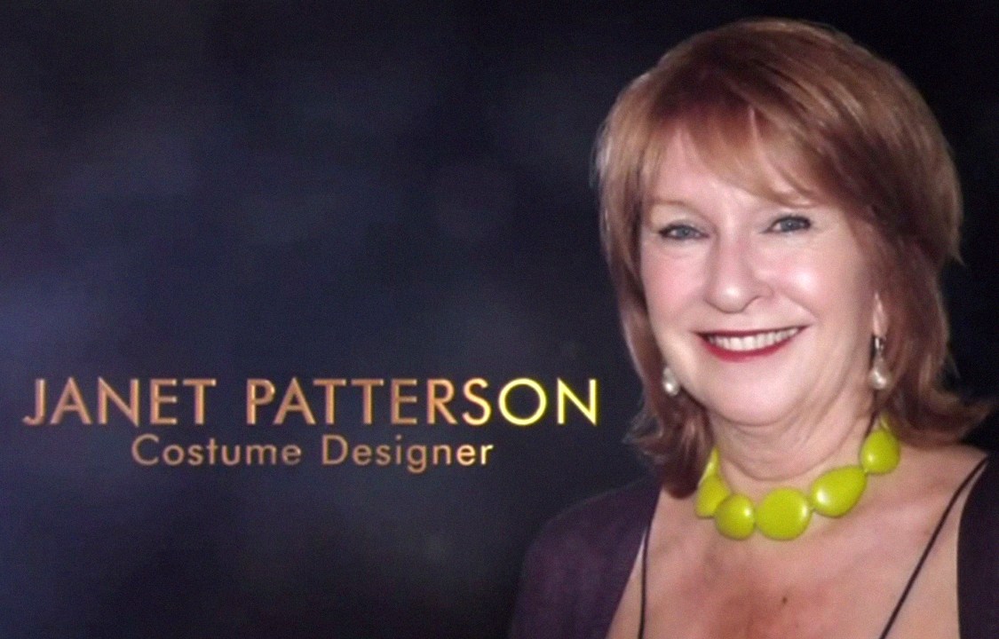 Oscar homenageia Janet Patterson, que faleceu em 2016, com foto de Jan Chapman, ainda viva