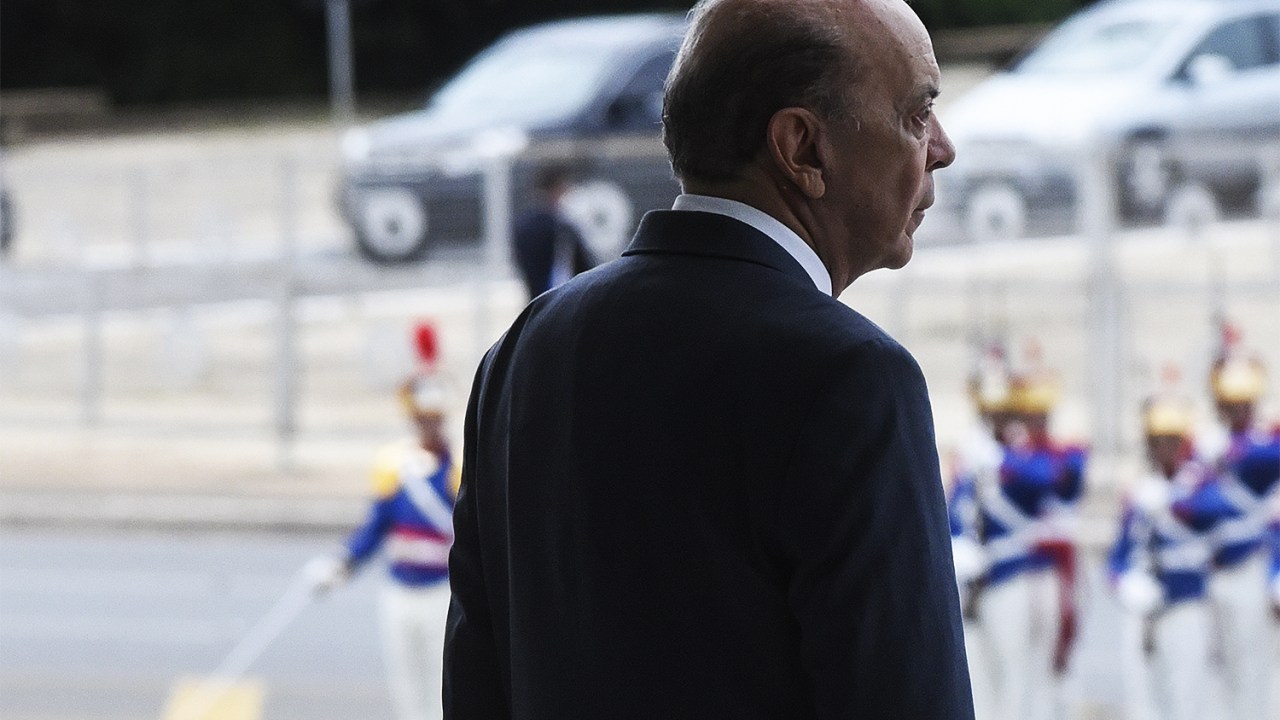 O ministro das Relações Exteriores, José Serra