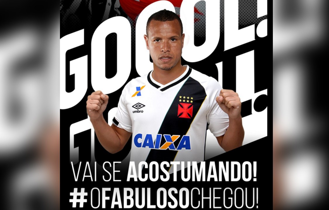 Luís Fabiano é anunciado pelo Vasco