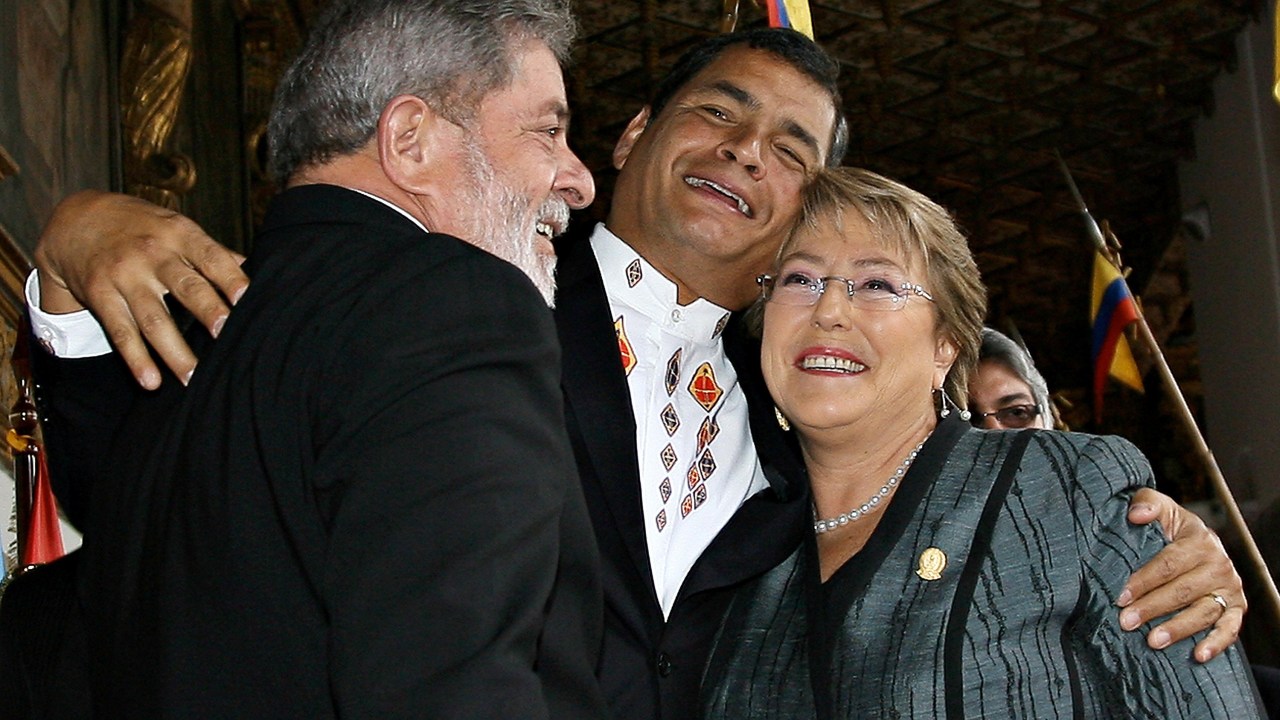 Lula, Bachelet e Correa